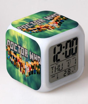 Minecraft Alarm Clock Colorful LED Night Light MN154 - Lusy Store