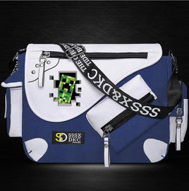 Minecraft Backpack Male Female Students Single Creeper Backpack Unique Premium Quality B108 M