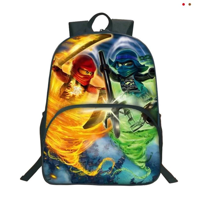 Minecraft Backpack Pattern School Bag Lego Backpacks Travel Backpacks - Lusy Store