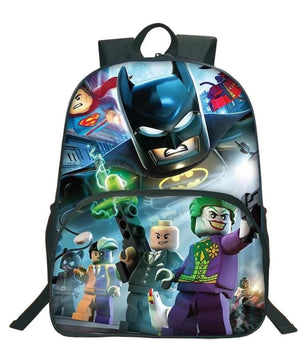 Minecraft Backpack Pattern School Bag Lego Backpacks Travel Backpacks - Lusy Store