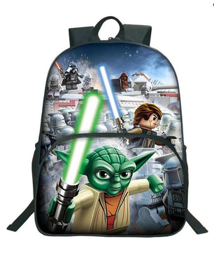 Minecraft Backpack Pattern School Bag Lego Backpacks Travel Backpacks - Lusy Store
