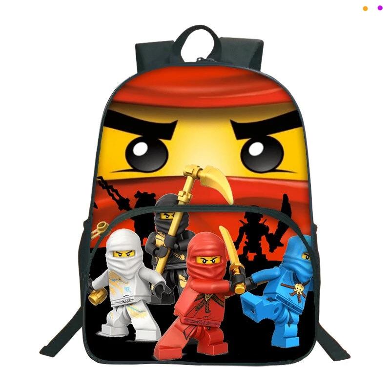 Minecraft Backpack Pattern School Bag Lego Backpacks Travel Backpacks - Lusy Store