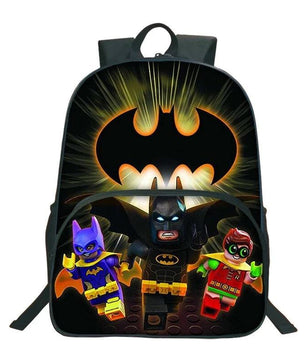 Minecraft Backpack Pattern School Bag Lego Backpacks Travel Backpacks - Lusy Store