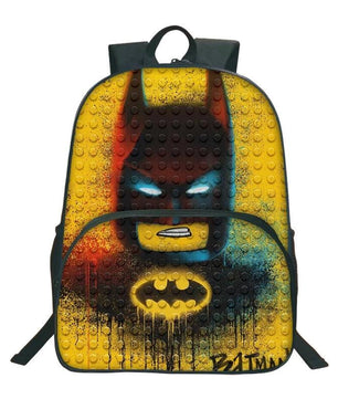 Minecraft Backpack Pattern School Bag Lego Backpacks Travel Backpacks - Lusy Store