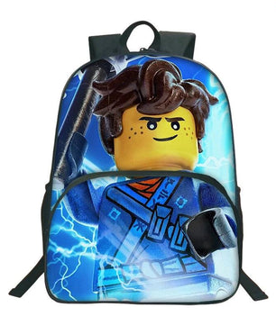 Minecraft Backpack Pattern School Bag Lego Backpacks Travel Backpacks - Lusy Store
