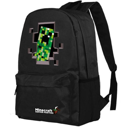 Minecraft Backpack Premium Quality Schoolbag Students Backpack B104 - Lusy Store