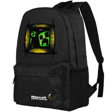 Minecraft Backpack Premium Quality Schoolbag Students Backpack B110 - Lusy Store