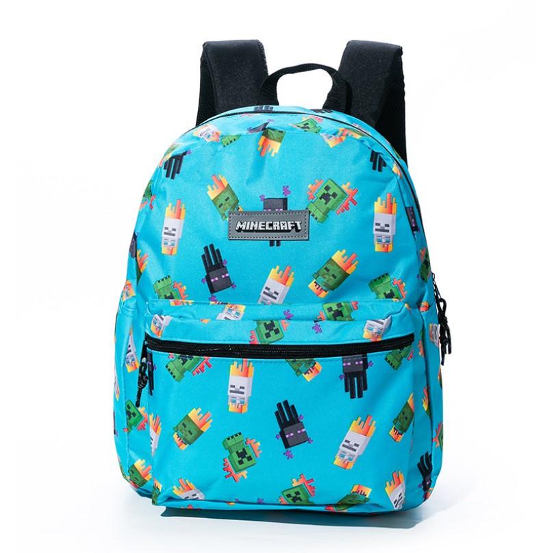 Minecraft Backpack Primary School Bags 3-6 Grade Mini Cute Oxford Backpack For Kids - Lusy Store