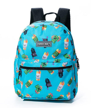 Minecraft Backpack Primary School Bags 3-6 Grade Mini Cute Oxford Backpack For Kids - Lusy Store
