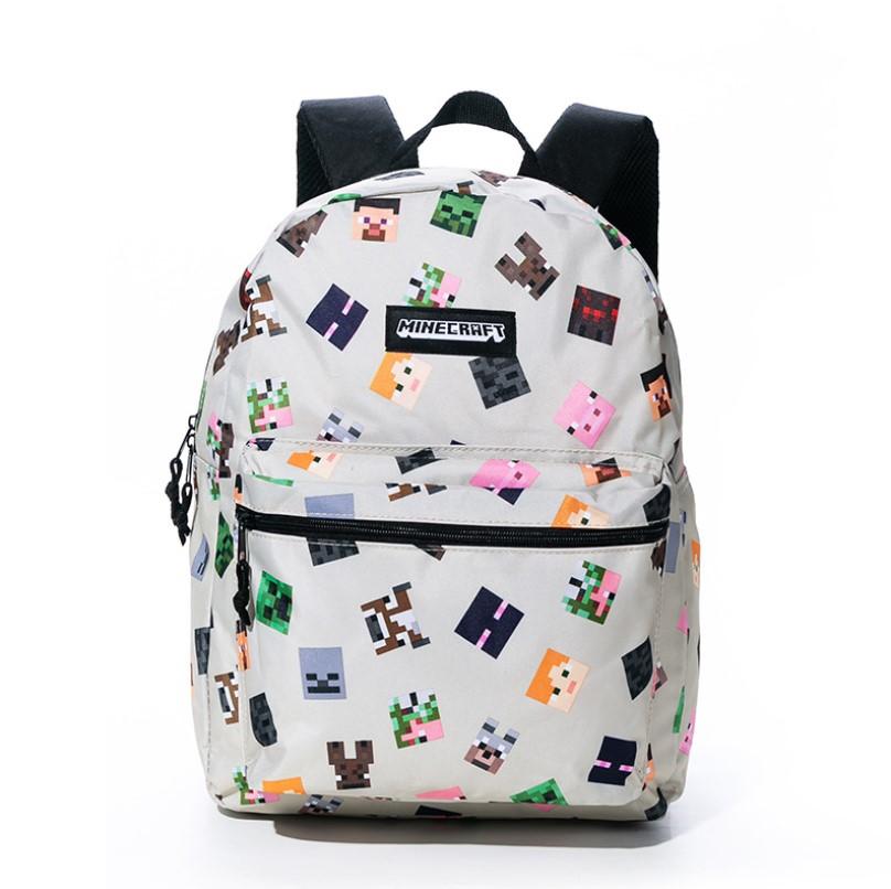 Minecraft Backpack Primary School Bags 3-6 Grade Mini Cute Oxford Backpack For Kids - Lusy Store