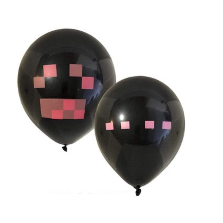 Minecraft Ballon Pixel Wars Birthday Party Decoration 24pcs - Lusy Store