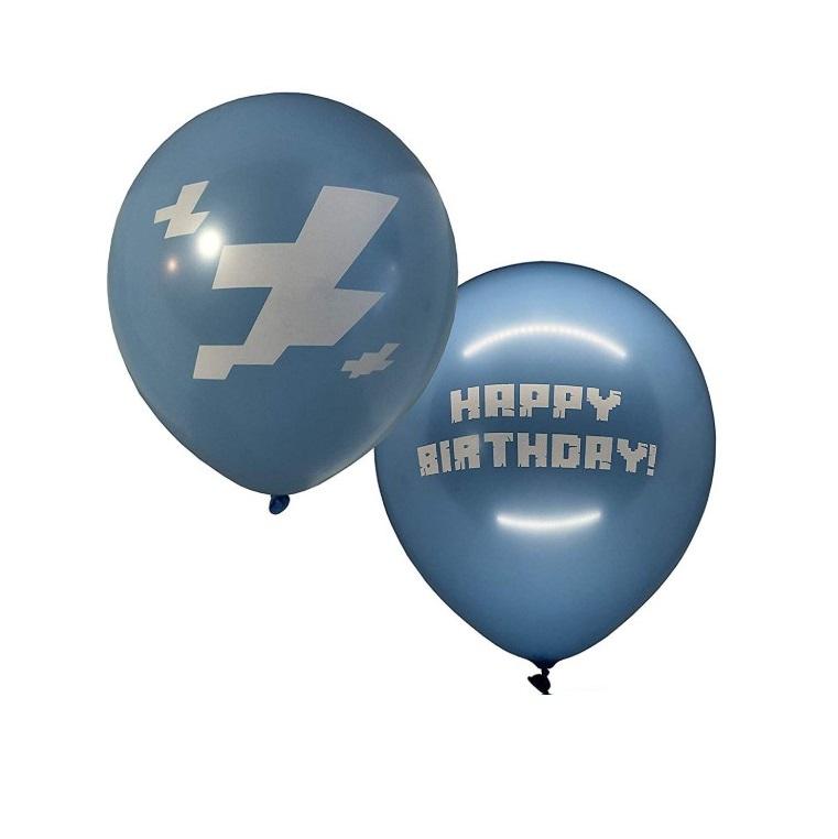 Minecraft Ballon Pixel Wars Birthday Party Decoration 24pcs - Lusy Store