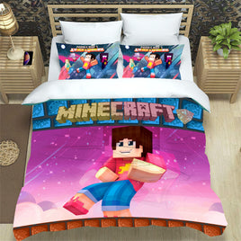 Mine Craft Bedding LS905 4 Pieces Bedding Sets