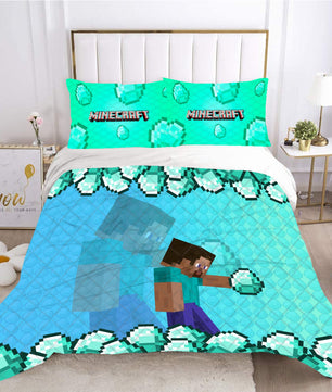 Mine Craft Bedding LS909 - Lusy Store