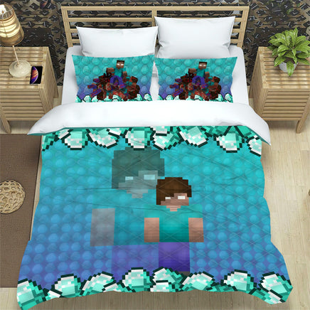 Mine Craft Bedding LS910 - Lusy Store