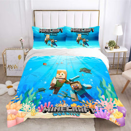Mine Craft Bedding LS914 4 Pieces Bedding Sets