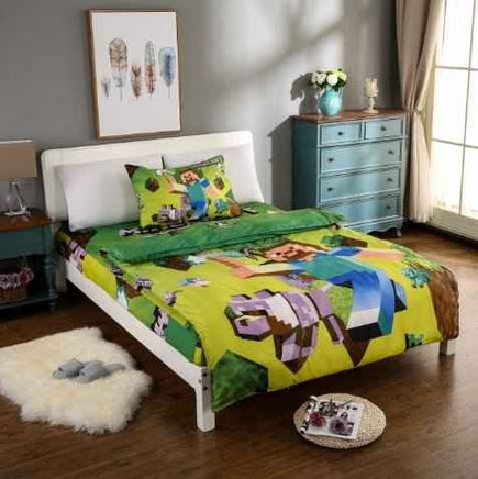 Minecraft bedding set
