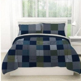 Minecraft Bedding Set Blue Green Full - Lusy Store