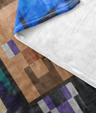 Minecraft blanket colorful microfiber fleece - Lusy Store