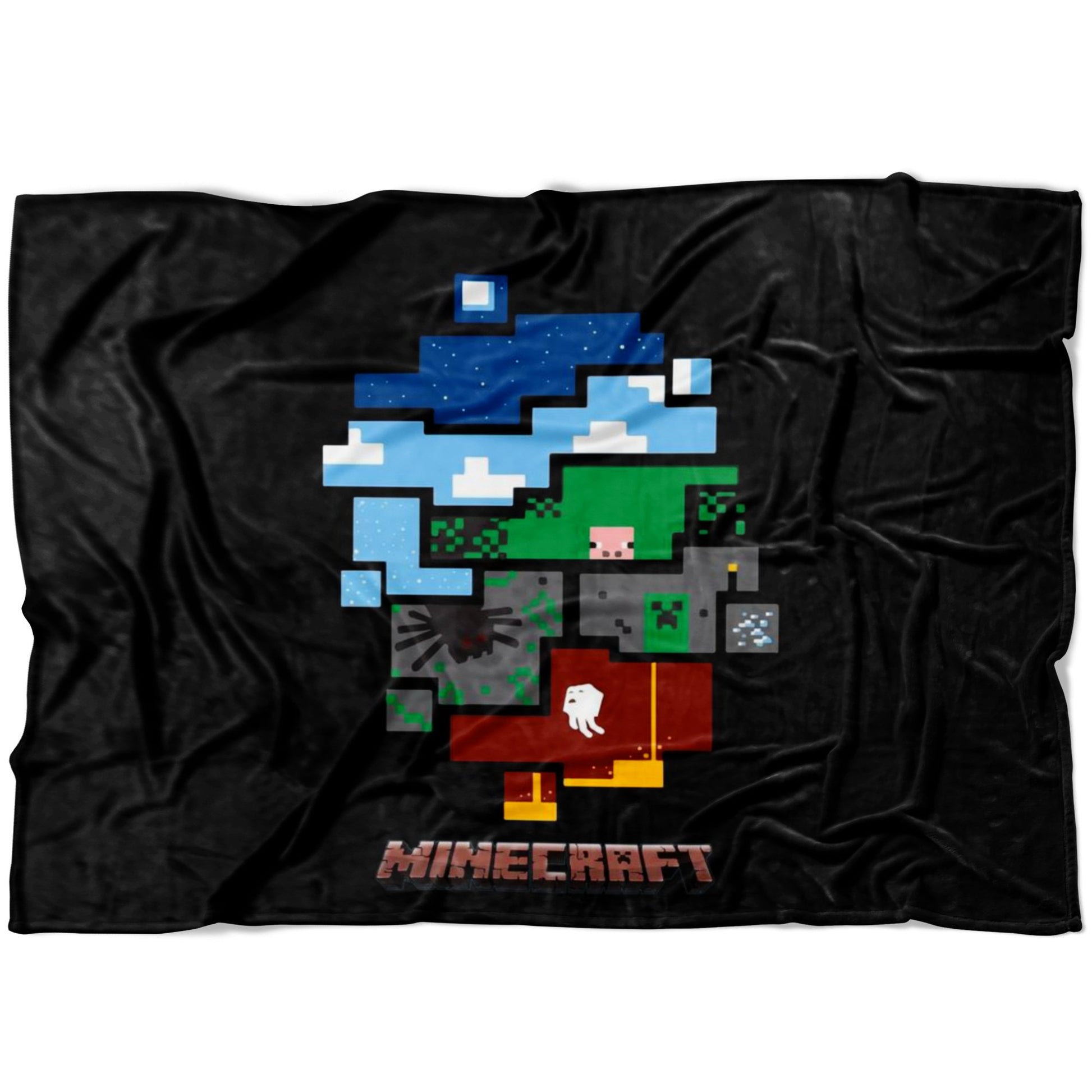 Minecraft Blanket World Minecraft Fleece Soft Blanket MC897 - Lusy Store