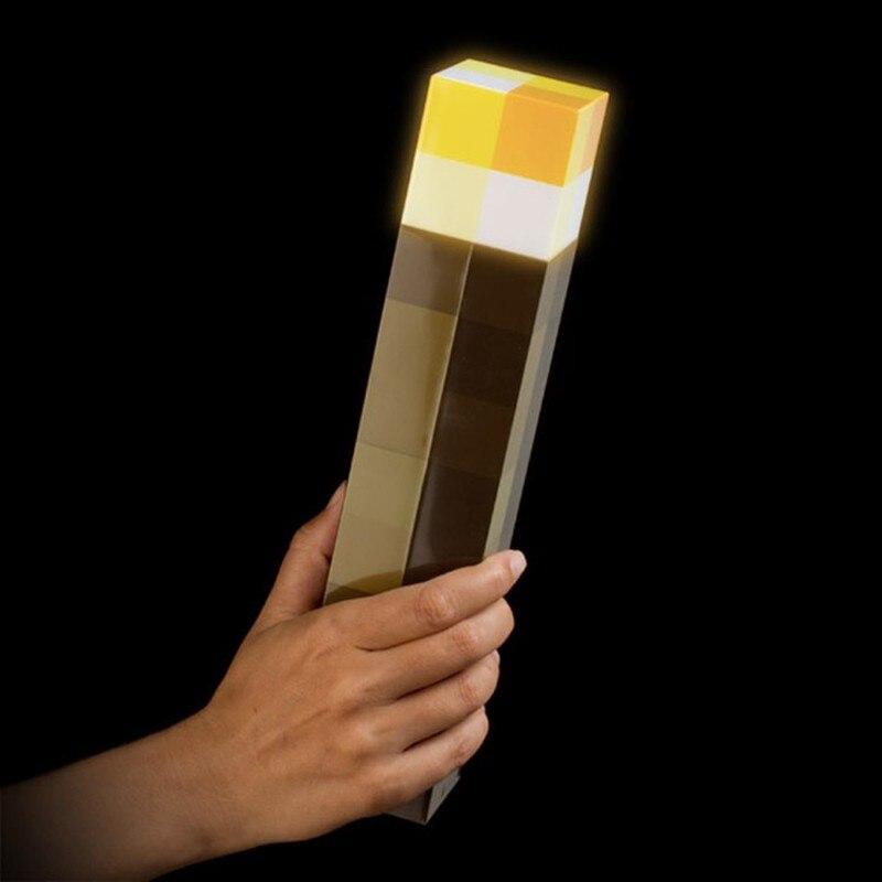 Minecraft Creeper Light Up Minecraft Torch LED Night Wall Light Home Party Decorations - Lusy Store