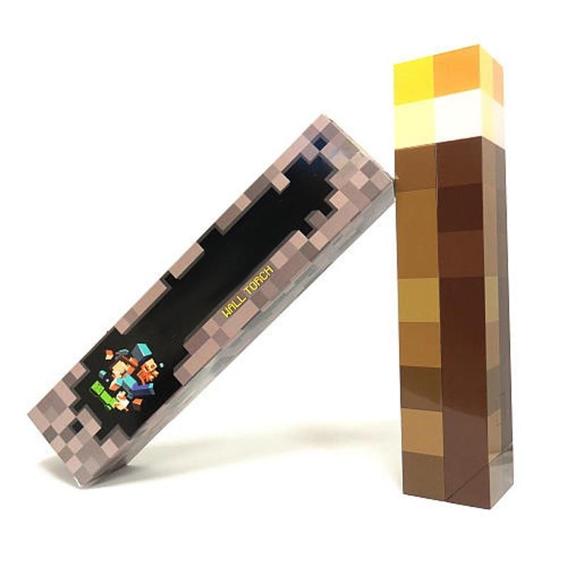 Minecraft Creeper Light Up Minecraft Torch LED Night Wall Light Home Party Decorations - Lusy Store