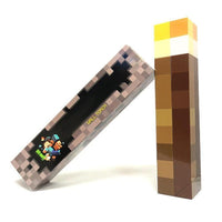 Minecraft Creeper Light Up Minecraft Torch LED Night Wall Light Home Party Decorations - Lusy Store
