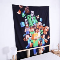 Minecraft Curtain Case Bedroom 3D Minecraft Furniture - Lusy Store