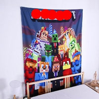 Minecraft Curtain Case Bedroom 3D Minecraft Furniture - Lusy Store