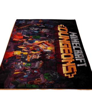 Minecraft Dungeons Fleece Blanket Lightweight Supremely Soft - Lusy Store