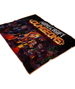 Minecraft Dungeons Fleece Blanket Lightweight Supremely Soft - Lusy Store