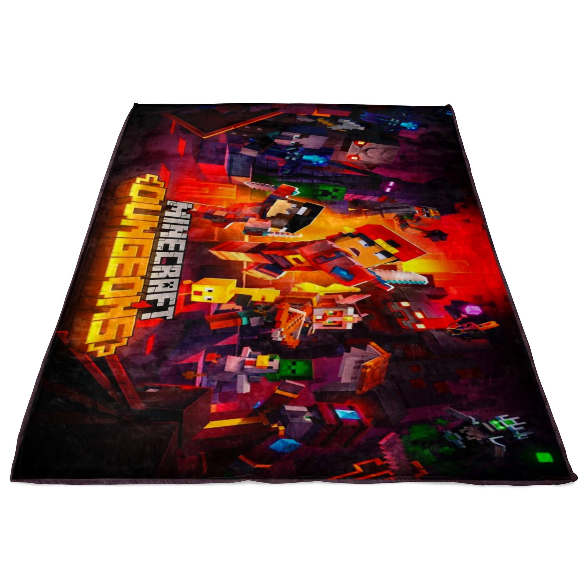 Minecraft Dungeons Fleece Blanket Lightweight Supremely Soft Gift For Kids - Lusy Store