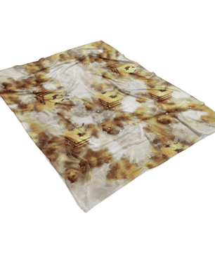 Minecraft Feece Blanket Minecraft Bees GreyBlanket LS0806 - Lusy Store