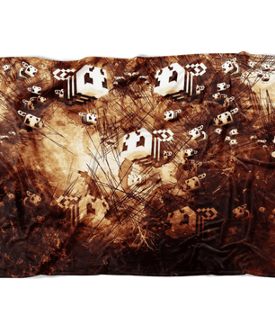 Minecraft Feece Blanket Minecraft Bees Grunge Black Blanket - Lusy Store