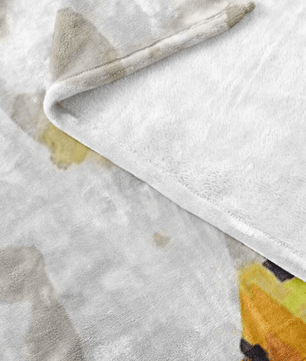 Minecraft Feece Blanket Minecraft Bees White Blanket LS0772 - Lusy Store