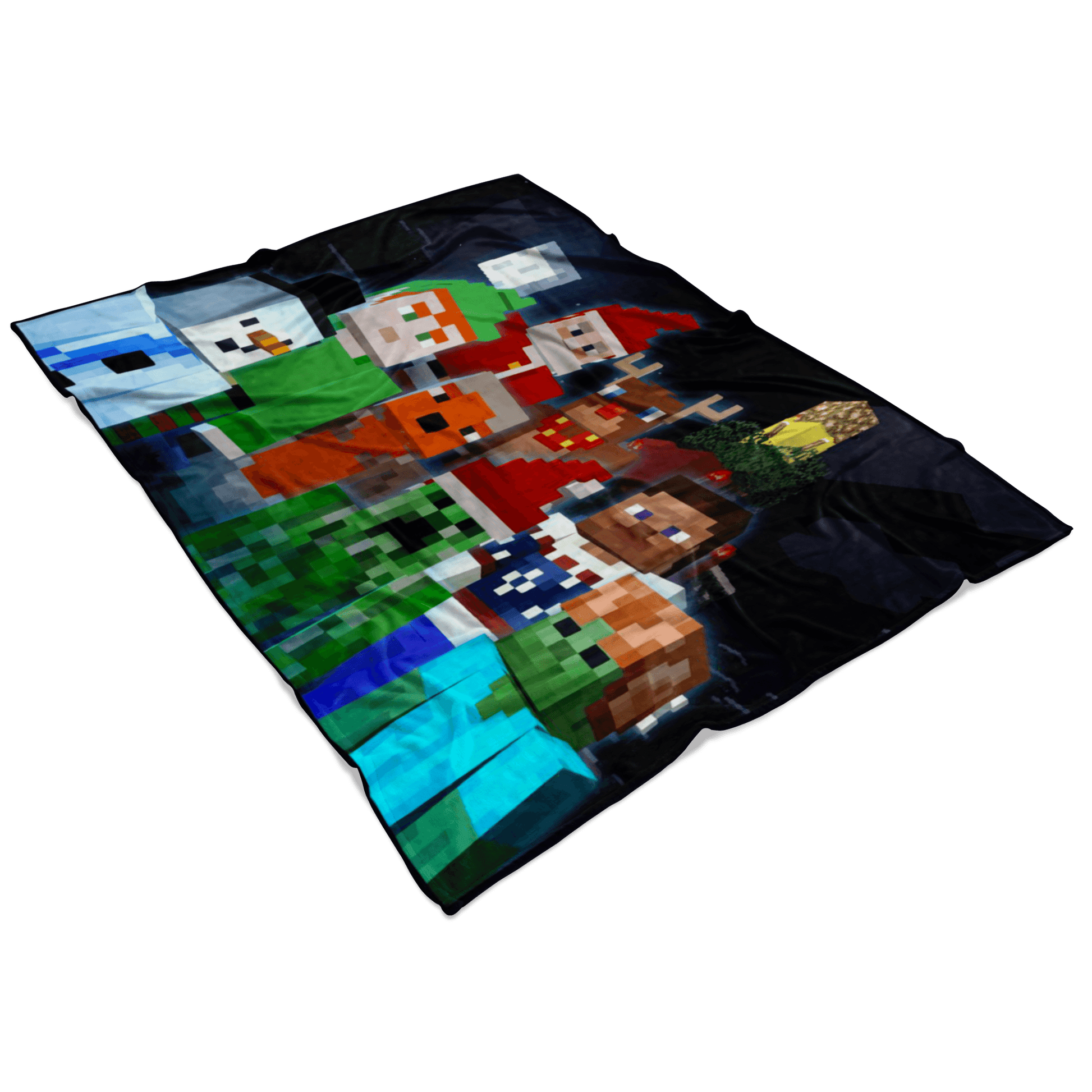 Minecraft Festive Fleece Blanket Lightweight Supremely Soft & Cozy Warm And Super Comfortable Best Gift For Kids - Lusy Store