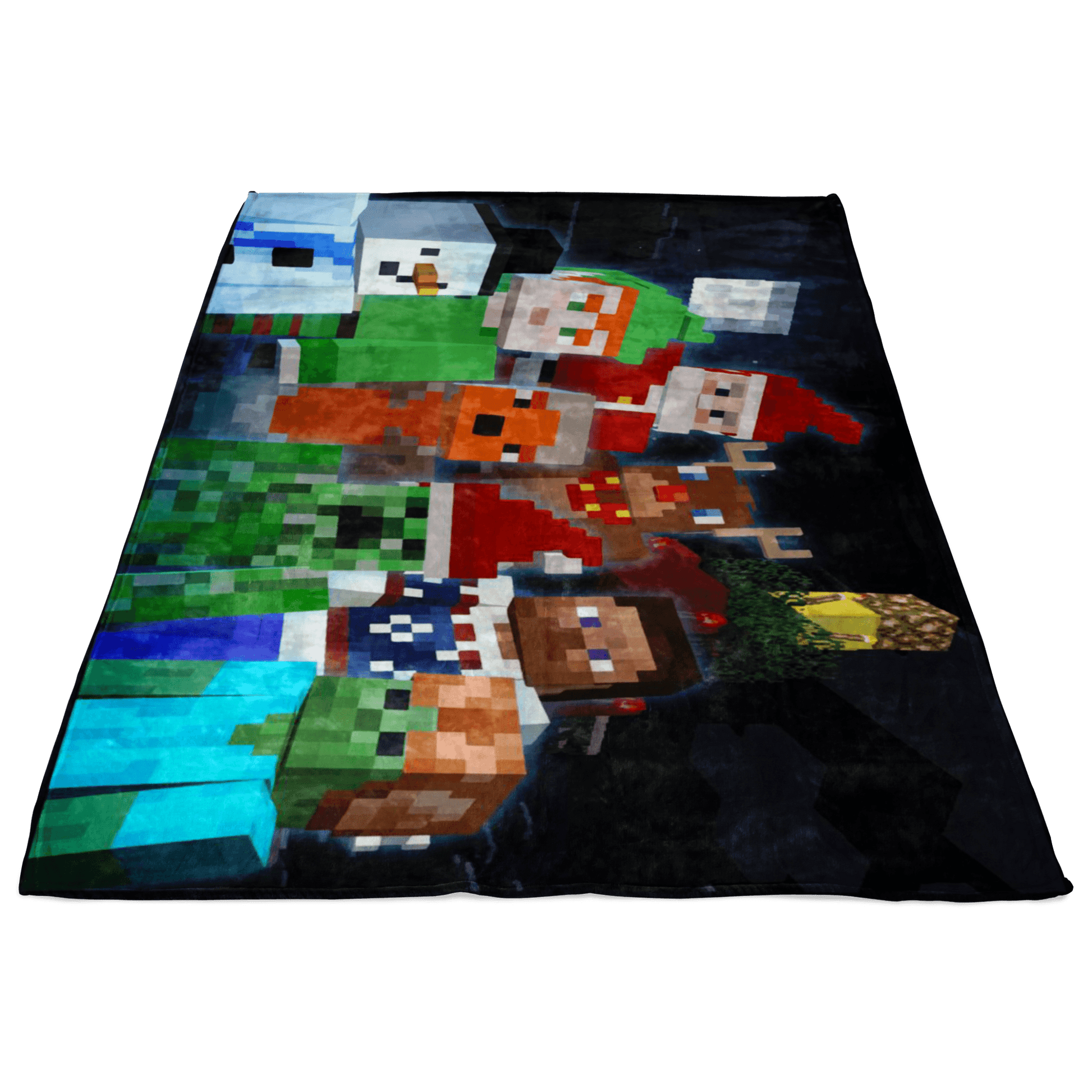 Minecraft Festive Fleece Blanket Lightweight Supremely Soft & Cozy Warm And Super Comfortable Best Gift For Kids - Lusy Store