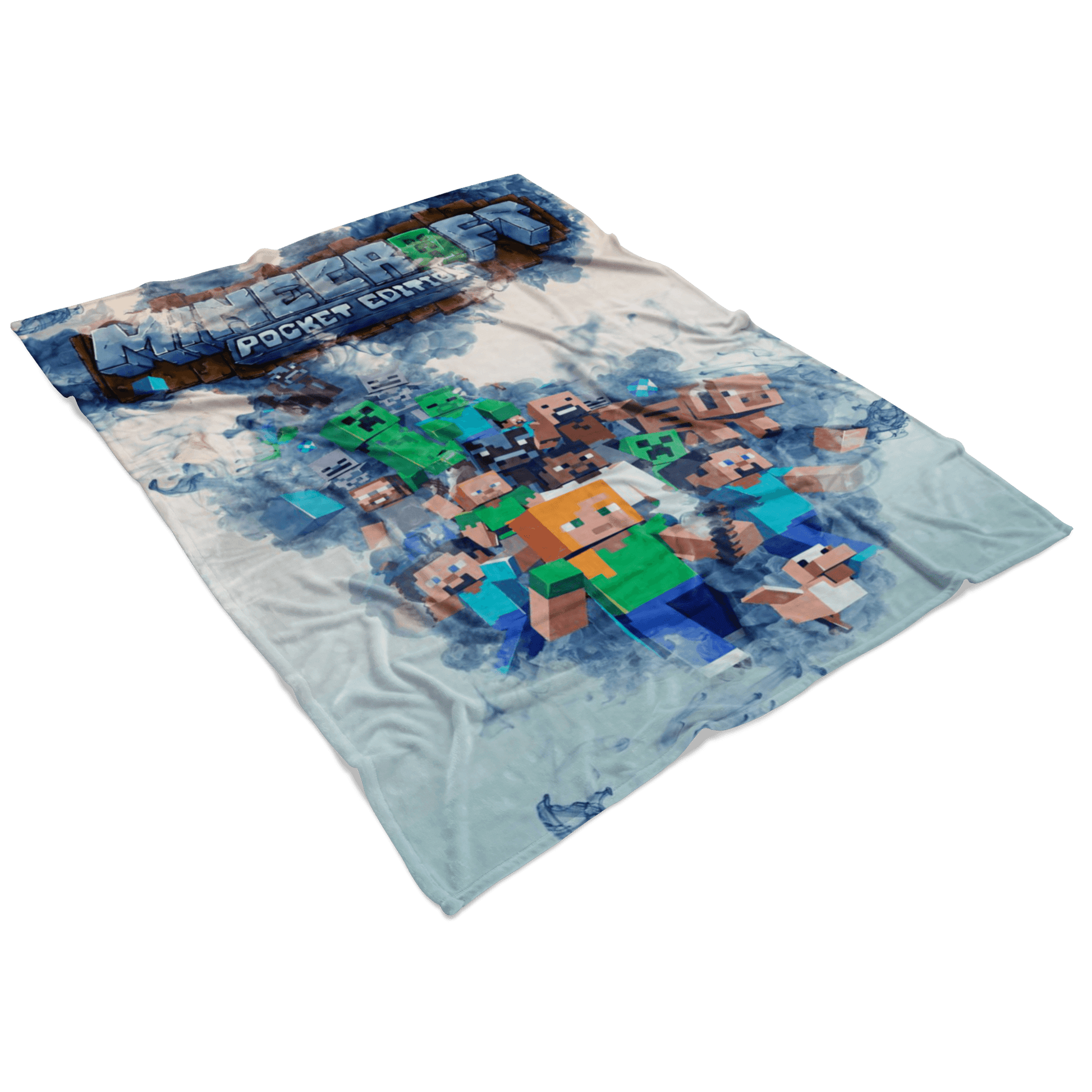 Minecraft Fleece Blanket Animated Ink Flow Blanket - Lusy Store