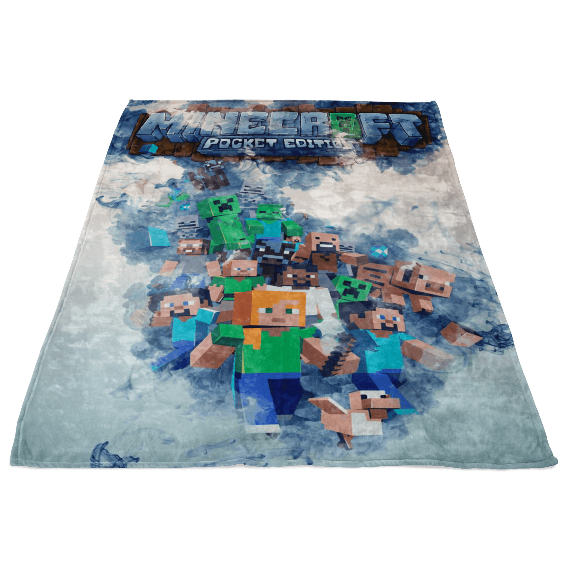 Minecraft Fleece Blanket Animated Ink Flow Blanket - Lusy Store