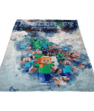 Minecraft Fleece Blanket Animated Ink Flow Blanket - Lusy Store