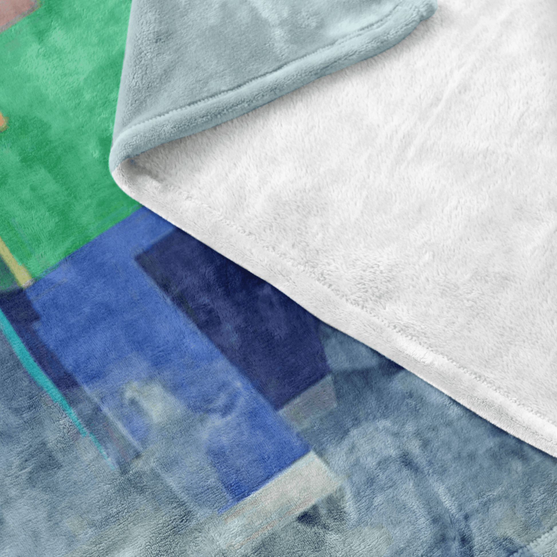 Minecraft Fleece Blanket Animated Ink Flow Blanket - Lusy Store
