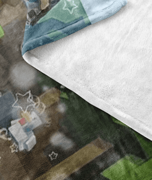 Minecraft Fleece Blanket Celebratum Colorful Blanket - Lusy Store