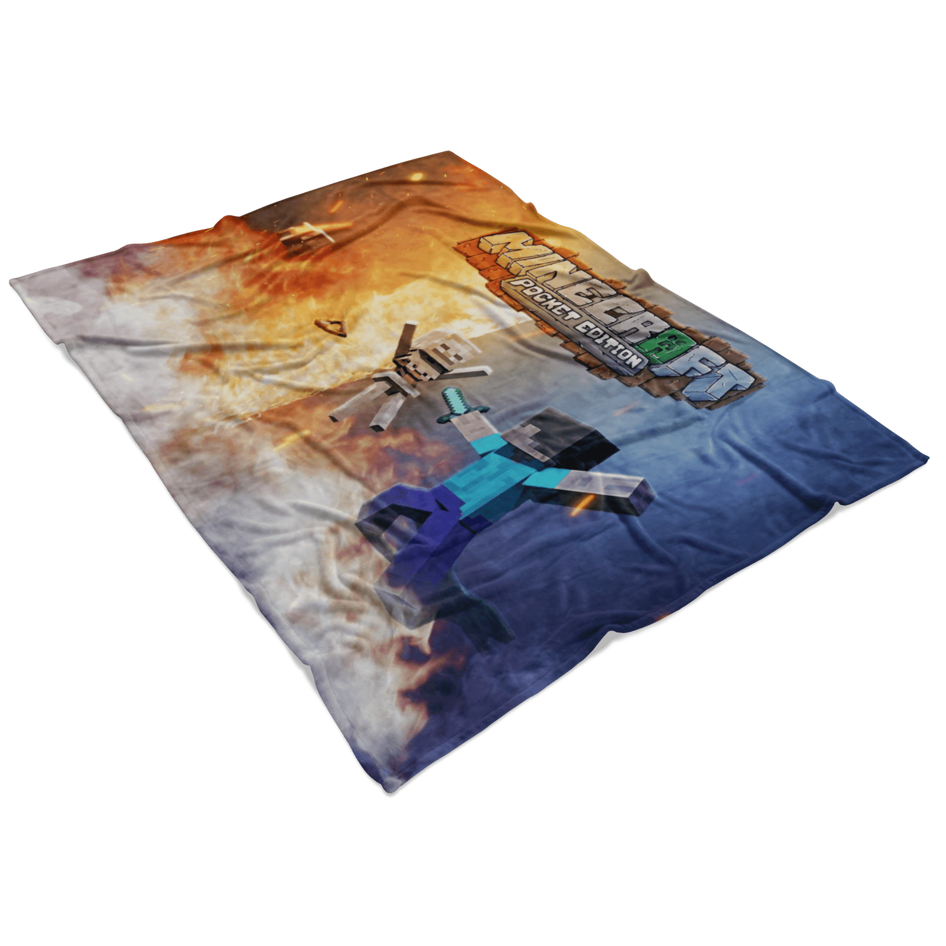 Minecraft Fleece Blanket Champions Colorful Blanket Warm And Super Comfortable Best Gift For Kids - Lusy Store