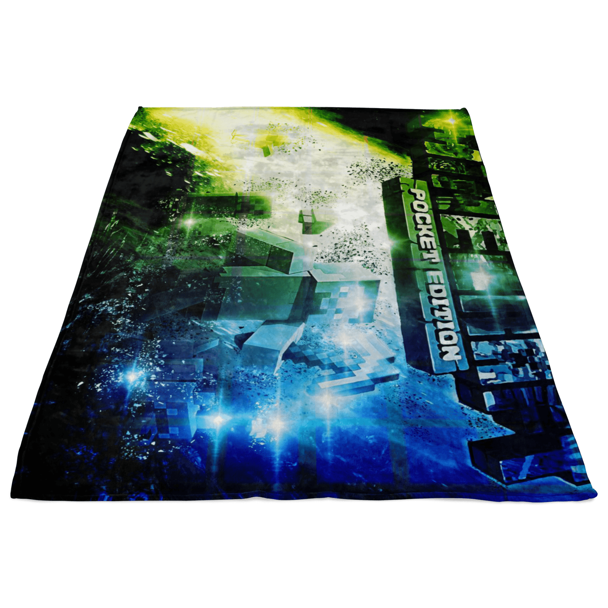 Minecraft Fleece Blanket Commando Black Blanket - Lusy Store