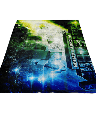 Minecraft Fleece Blanket Commando Black Blanket - Lusy Store