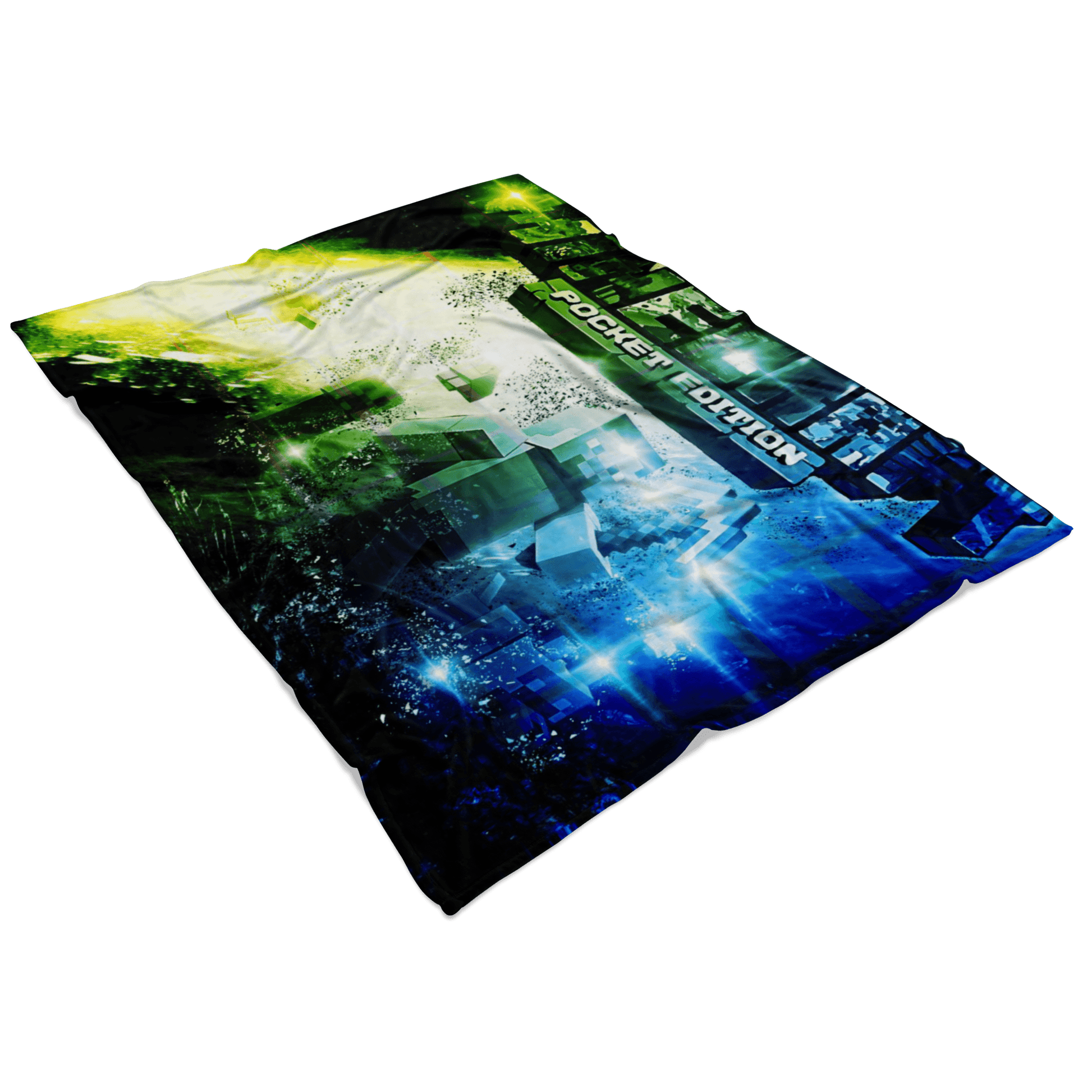 Minecraft Fleece Blanket Commando Black Blanket - Lusy Store