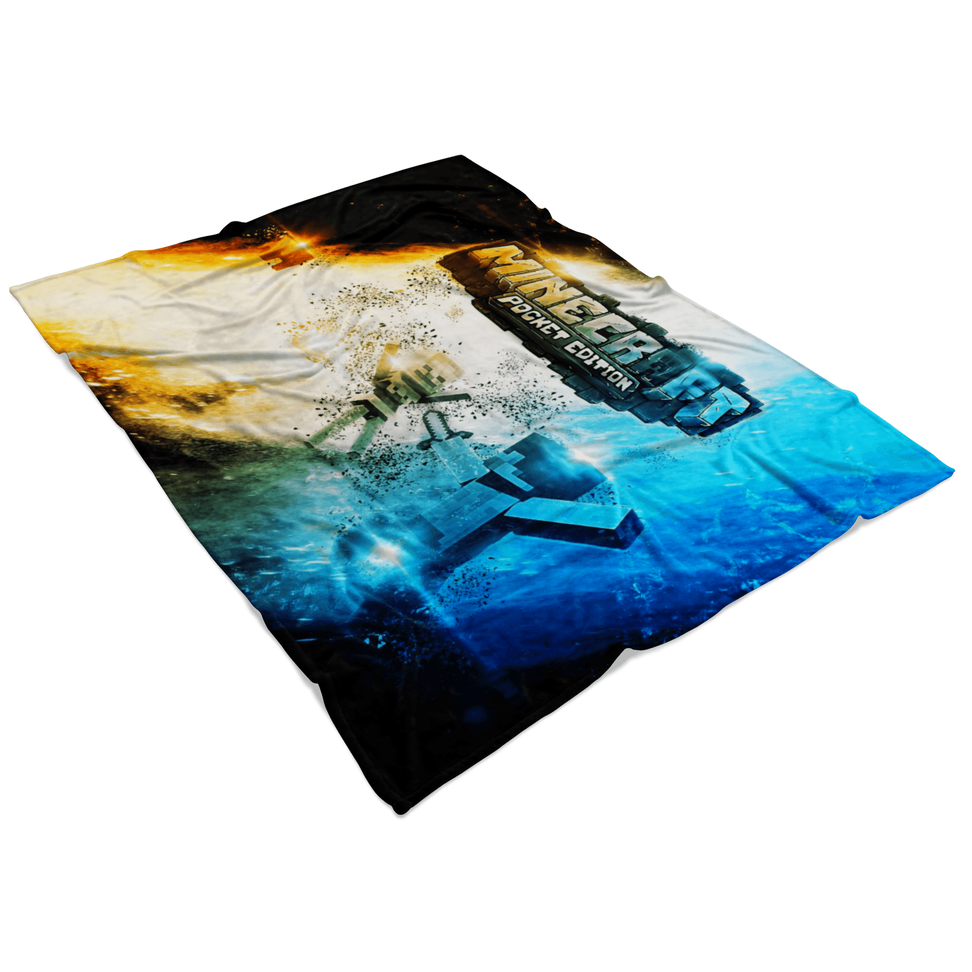 Minecraft Fleece Blanket Commando Colorful Blanket - Lusy Store