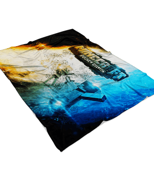 Minecraft Fleece Blanket Commando Colorful Blanket - Lusy Store