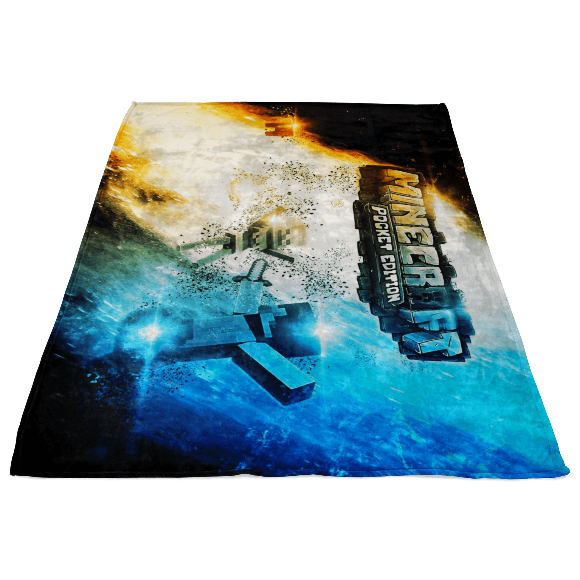 Minecraft Fleece Blanket Commando Colorful Blanket - Lusy Store