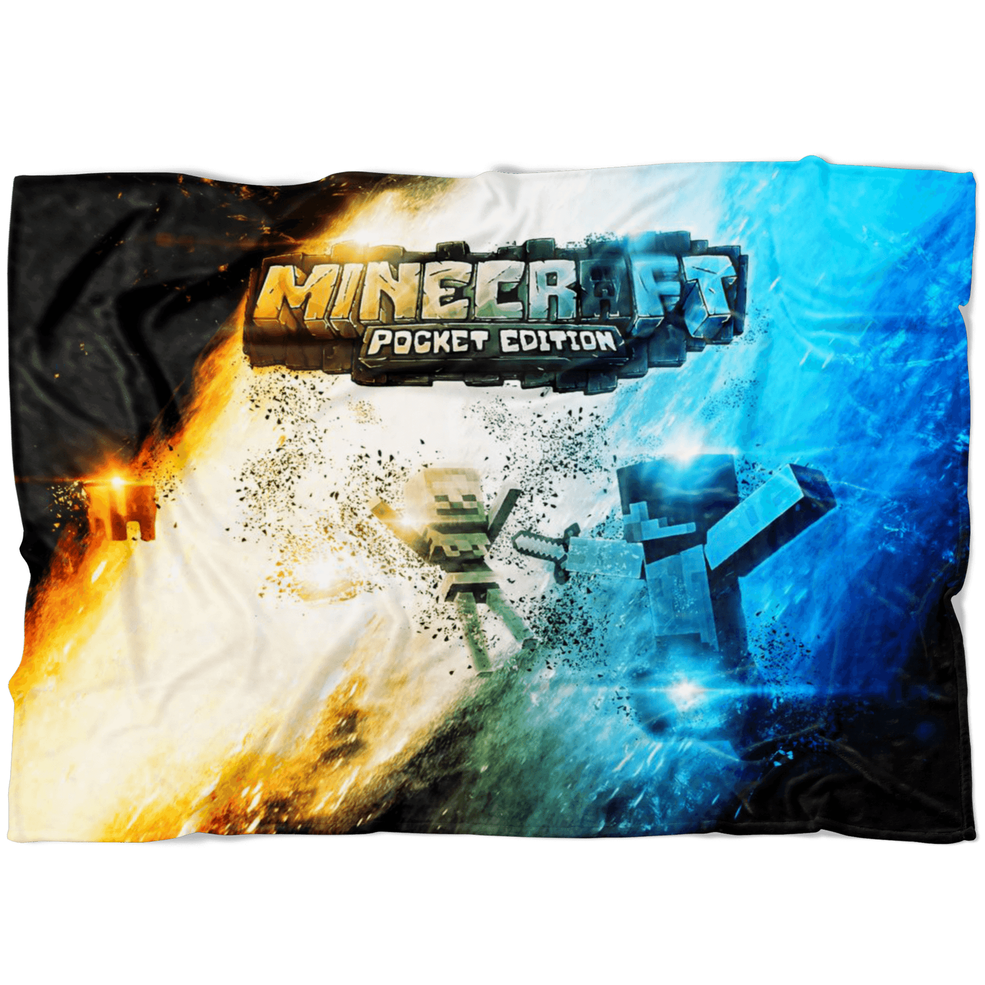 Minecraft Fleece Blanket Commando Colorful Blanket - Lusy Store